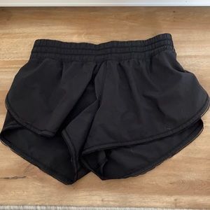 Black lululemon shorts